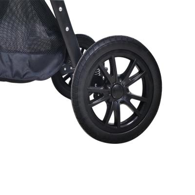 China Custom Viable One Hand Fold Up Pet Stroller For Outdoor Activity for sale