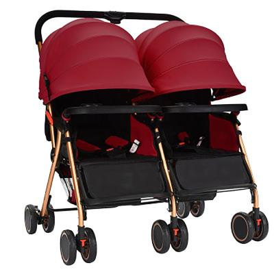 China High Quality Carry Baby Wholesale Double Seats Baby Pram Twins Baby Stroller for sale