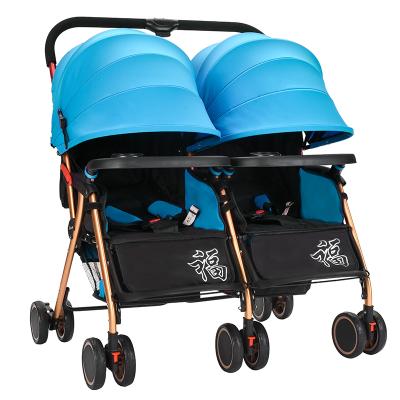 China Carry Baby Wholesble The Best Affordable Compact Double Stroller /Best Double Pram For Baby And Toddler for sale