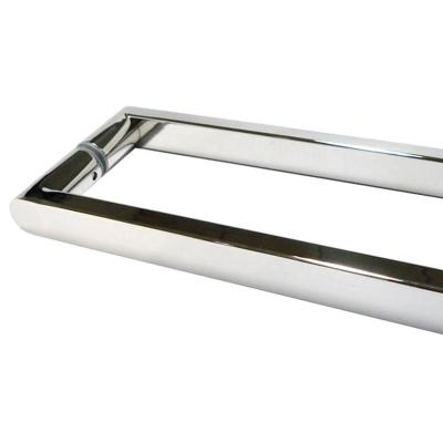 China Modern Square Hardware Stainless Steel Door Handles Modern High Quality Accessories Manufacturers for sale