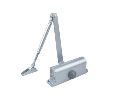 China Quiet Operation 180 Degree Aluminum Alloy Automatic Soft Closing Hydraulic Commercial Door Closer for sale