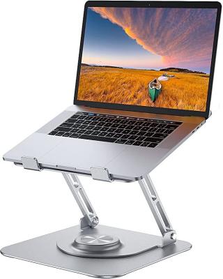 China Foldable Vertical Stand Adjustable Height Aluminum Laptop Stand Aluminum Adjustable Laptop Stands Adjustable Laptop Stand for sale