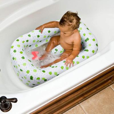 China Inflatable Stocked Bathtub Baby Pool For Kids Folding Products Baby Bathtub Set Portable Baby Spa Tub for sale