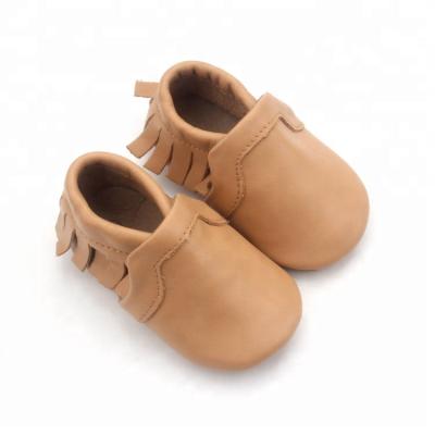 China Lightweight Casual Moccasins Baby Shoes Soft Sole Leather Moccasins In Male for sale