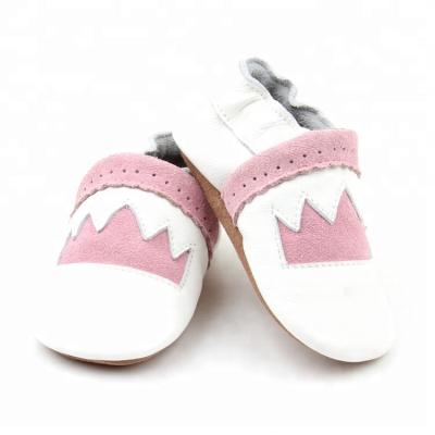 China PU Kid Shoes Soft Genuine Leather Sneakers Dress Toddler Soft Leather Shoes Baby for sale