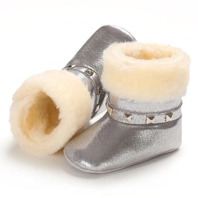 China Autumn Winter Baby Boots Toddler Snow Boots Boys Girls Plush Fashion Boots Thermal Shoes 2021 for sale