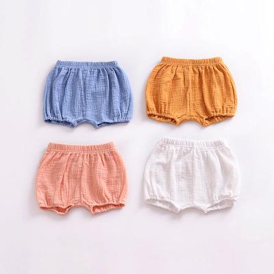 China Hot Selling Comfotable Baby Bread Pants For Kids Cotton And Large PP Canvas Shorts For Infants Pants for sale