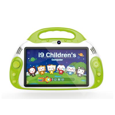 China Plastic/ABS/Eco-friendly Guangzhou Latest HD Screen Kids I9 Laptop Tablet PC for sale