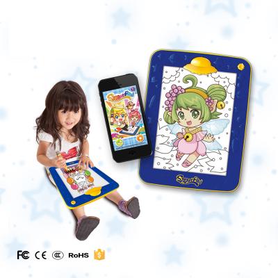 China Smart Drawing Toys Children Painting Drawing Machine Funny Toys Easy-Readbook Educational Drawing Board for sale