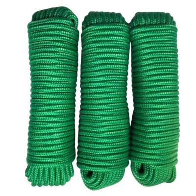 중국 Hot Selling UV-Ray Good Quality 4mm Polyester Double Braided Polyester Rope 판매용