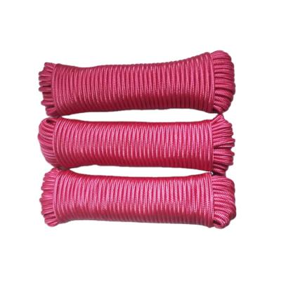 China Polypropylene Multifunction Braided Rope PP Utility Multifilament 100ft Braided Rope Soft 4mm 6mm en venta