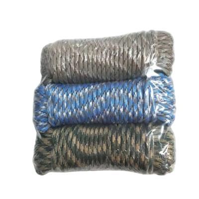 中国 Hot Sale Durable Unique Design Braided Rope 3.18mmx15.24m Camouflage 32 Colors 販売のため