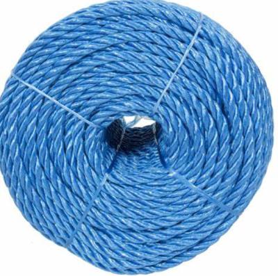 China High Tenacity Blue Drawrope 6mm Polypropylene Rope for sale