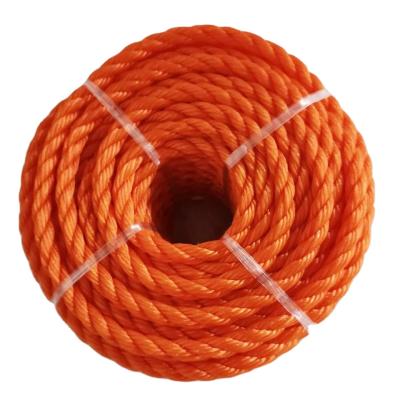 China High quality strong and durable 3 strand twisted PE rope for sale