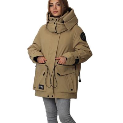 China 2022 breathable new autumn and winter short coat women plus size padded jacket coats for ladies for sale