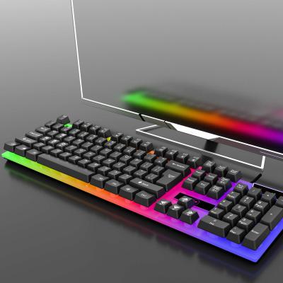 China Cheap wholesale OEM plug and play gamer keyboard wired USB keyboard gamer for PC laptop for sale