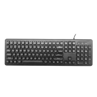 China Hot selling cheapest numeric keypad usb wired computer 104 keys stardard keyboard for sale