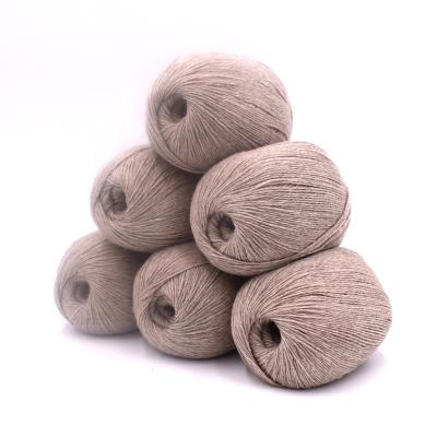 China Viable Hot Sale Low Price Colored Soft 26s/3ply Angora Sunday Yarn for sale