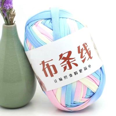 China Anti-pilling Wuge new fashion 100g 35m polyester T-shirt yarn use for knitting for sale