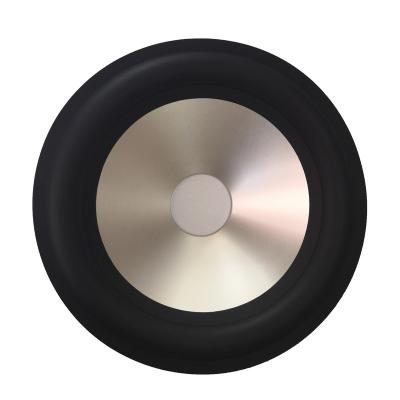 China Good Stiffness 10 Inch Speaker Aluminum Cone With Rubber Surrounded For Car Subwoofer for sale