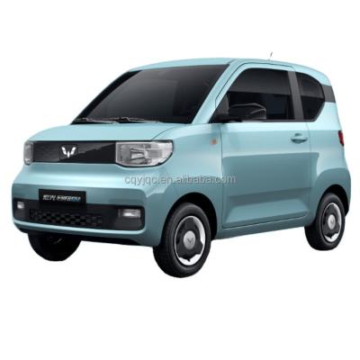 China Wuling Hongguang mini EV 2022 in electric cars 4 seats 100km/h new energy running vehicle best price 9.3/13.8 for sale