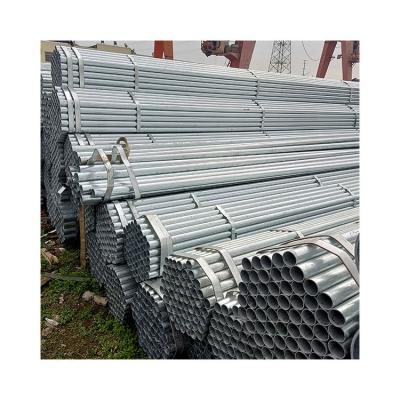 China Structure Pipe Structure Hot Dipped Galvanized Pipe Round Steel Pipe/Gi Pipe Pre Galvanized Carbon Galvanized Steel Pipe Tube for sale