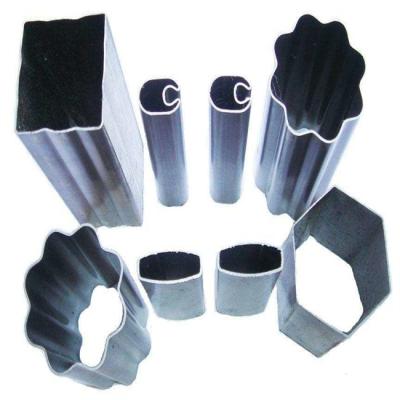 China Structure Pipe Black / Silver White Shaped Pipe Outside 6mm - 76mm Hexagon Steel Pipe for sale