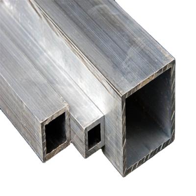 China Structure pipe Hig quality aisi 304 profile 201 square sch 80 carbon steel rectangular tube for sale