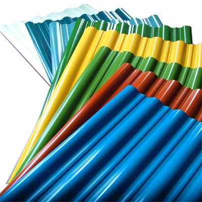 China Building construction factory price 0.35mm material blue az20 color coated pre painted galvalume sheet for roofing for sale