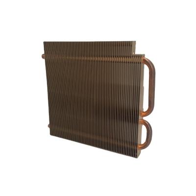 China Heatsink Copper Tube Through Fin Welding Aluminum Heatsink For Photovoltaic Electronics IGBT Inverter for sale