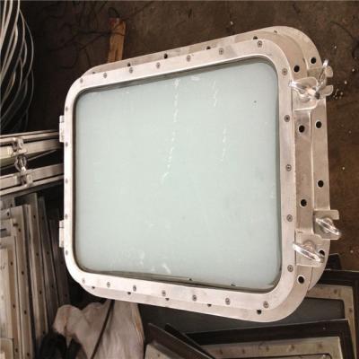 China Fixed Rectangular Marine Equipment Marine Window For Wheel House for sale