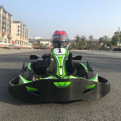 China 2021 factory price cheap 3000w/72v racing electric go kart for sale, high speed go kart for adults 10x4.50-5/11x7.10-5 for sale