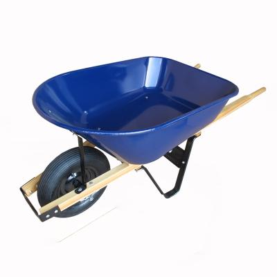 China Premium High End Construction Steel Wheel Barrow 2022 90 Liter Loading Capacity Wheel Barrow for sale