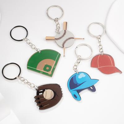 China Durable Manufacturer Metal Sport Rider Motorcycle Helmet Keychain Custom Logo Scooter Team Race Helmet Hat Enamel Keychains Key Chain for sale