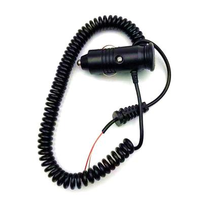 China For Car Charger Car Cigarette Lighter Plug Lighter Plug Cable Wire Harness Sprial for sale