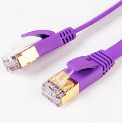 China Telecommunication Cat 8 Ethernet Shielded Latest 40Gbps 2000Mhz SFTP Heavy Duty 26AWG Cat8 LAN Network RJ45 Patch Cord High Speed ​​Cable for sale