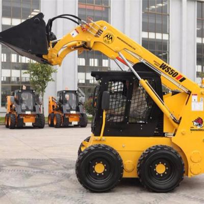 China Hot Sale Chinese Mini Skid Steer Hoist WS50 With Sweeper for sale