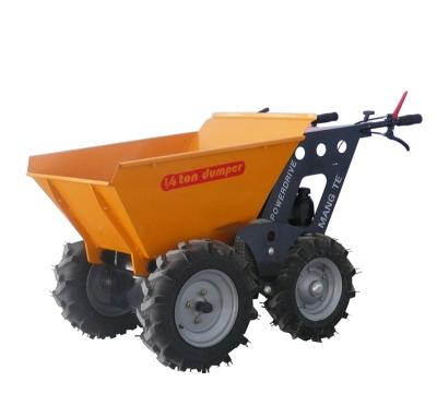 China Building Material Shops MMT26 Gasoline Engine Power Motorized Wheel Barrow With CE for sale