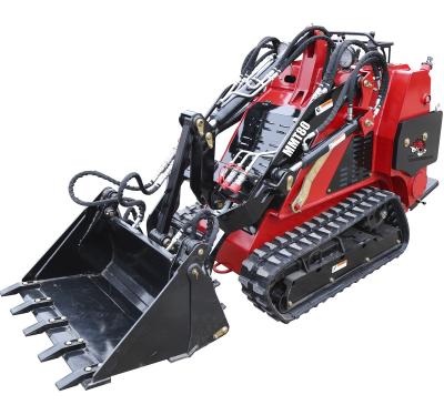 China Building Material Stores CE Approved Mini Compact Tracked Mini Excavator Loader Skid Steer Loader For Sale for sale