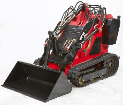 China Building Supply Stores Compact Mini Dozer Blade Stand On Tracked Mini Skid Steer Loader MMT80 For Sale for sale