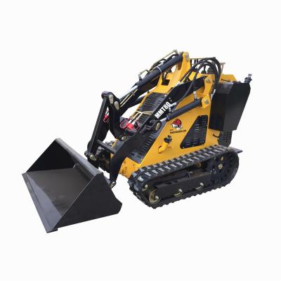 China Construction Material Shops Small Front End Loader With CE , Mini Skid Steer Compact Loader MMT80 With EPA Tire 4 Engine for sale