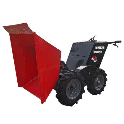 China 2021 Machinery Repair Shops 4-Wheeled Mini Dumper Battery Electric Power Dumper for sale