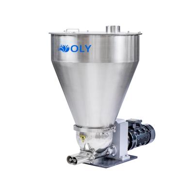 China Hotels Wholesale 304 Stainless Steel Volumetric Twin Screw Volumetric Driver OLY-VT Feeder for sale