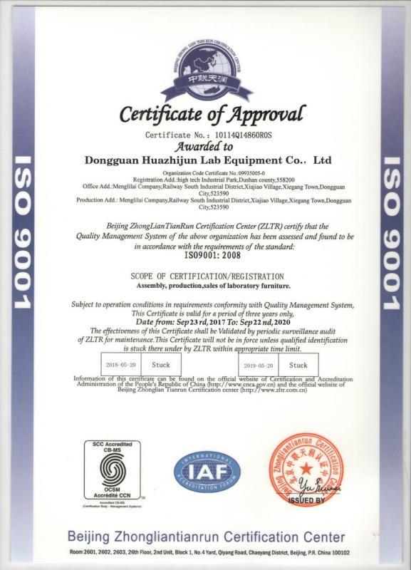 ISO9001 - JIANGXI HUAZHIJUN TECHNOLOGY CO., LTD