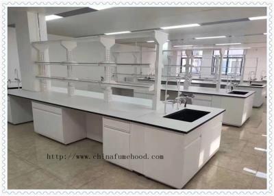 China Epoxy Resin Chemistry Lab Tables Work Benches  Fireproof And Waterproof for sale