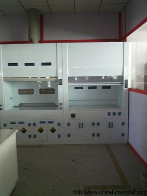 China Alkali Resist PP Fume Hood , Chemical Fume Hood Corrosion Preventive Cabinet for sale