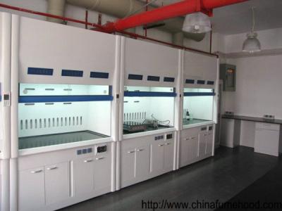 China Practical Rustproof Fume Hood Cupboard , Anti Corrosion Laboratory Exhaust Hood for sale