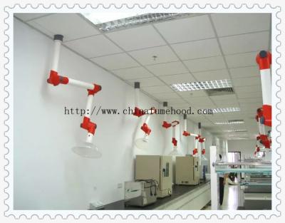 China Commercial Furniture Laboratory Fittings  Gas Fume Extractor Arm Hood for sale