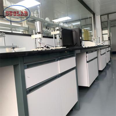 China Exportación Envase de madera contrachapada Laboratorio de química Muebles de laboratorio Banco de trabajo con opciones personalizables en venta