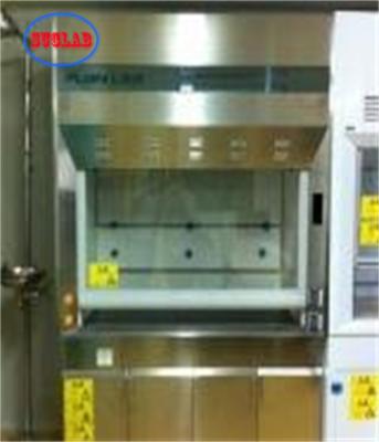 China Installation Wall Mounted Stainless Steel  Fume Hood for Regular Maintenance - 1 Year for sale